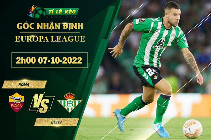 soi kèo AS Roma vs Real Betis