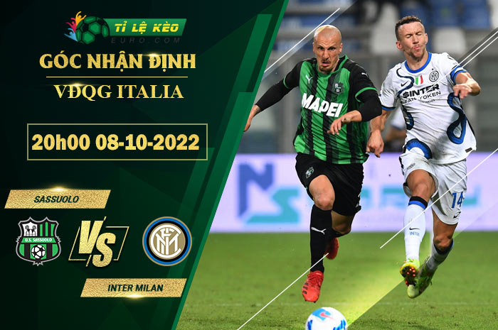 soi kèo Sassuolo vs Inter Milan