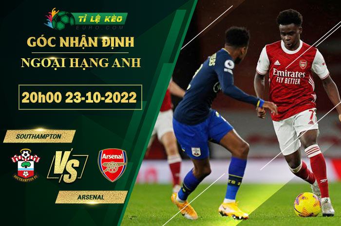 soi kèo Southampton vs Arsenal