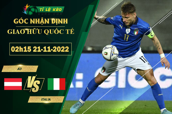 soi kèo Áo vs Italia