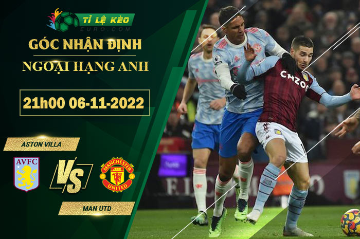soi kèo Aston Villa vs Man United