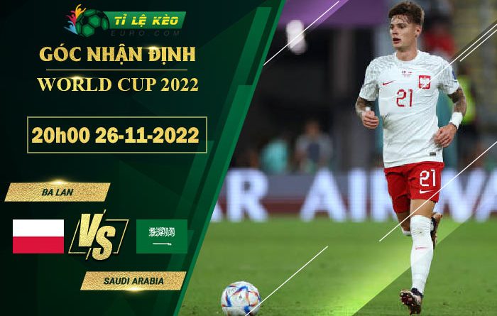 soi kèo Ba Lan vs Saudi Arabia