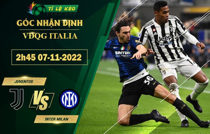 soi kèo Juventus vs Inter Milan