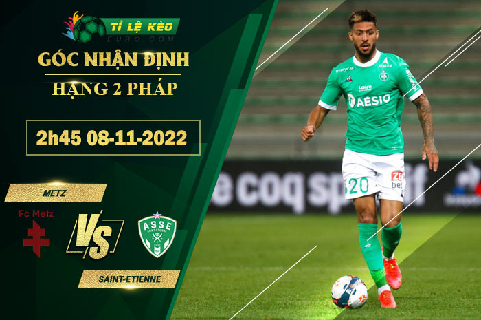 soi kèo Metz vs Saint-Etienne