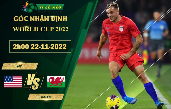 soi kèo Mỹ vs Wales