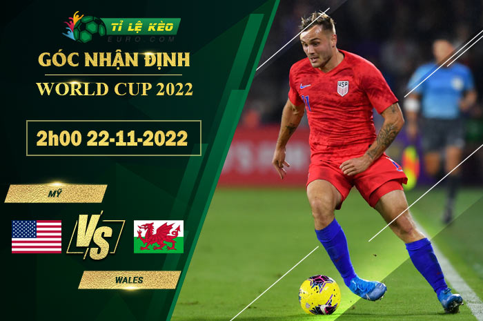 soi kèo Mỹ vs Wales
