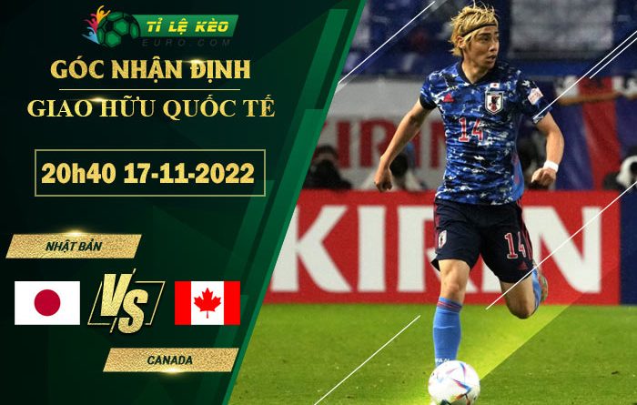 soi kèo Nhật Bản vs Canada