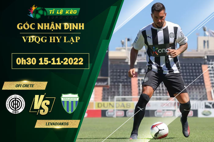 soi kèo OFI Crete vs Levadiakos