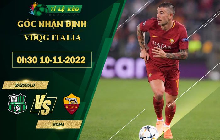 soi kèo Sassuolo vs AS Roma