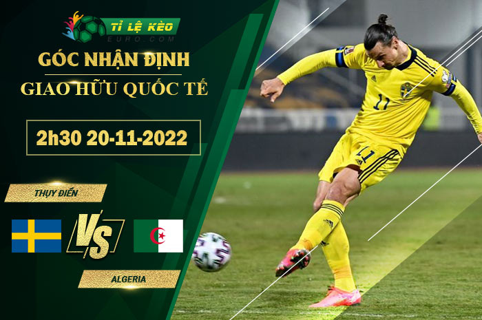 soi kèo Thụy Điển vs Algeria