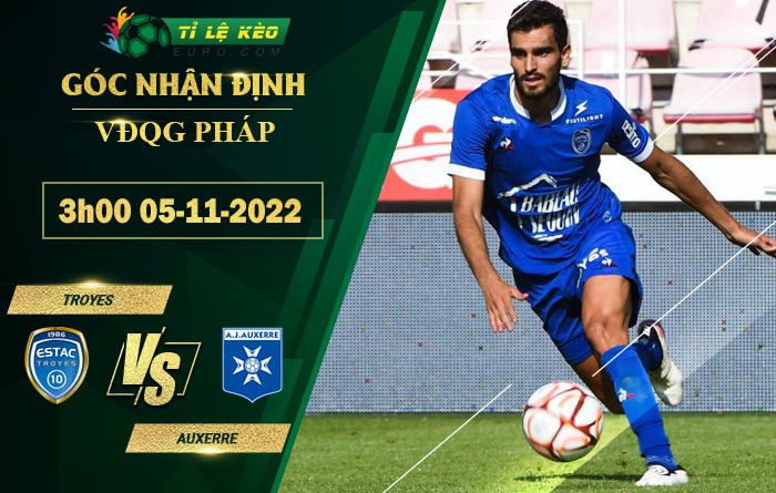 soi kèo Troyes vs Auxerre