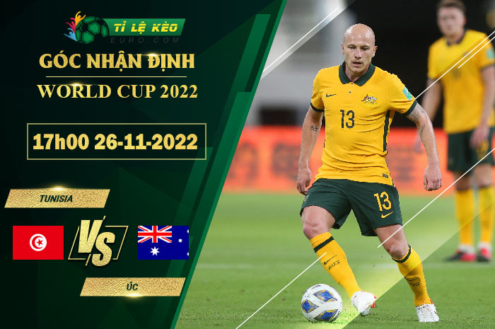 soi kèo Tunisia vs Australia