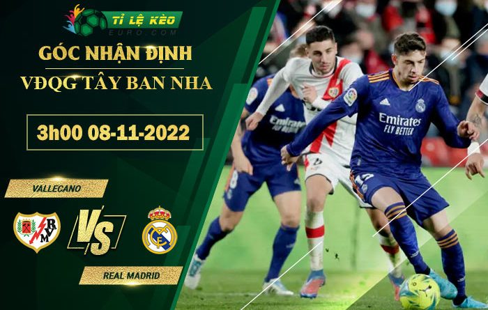 soi kèo Vallecano vs Real Madrid