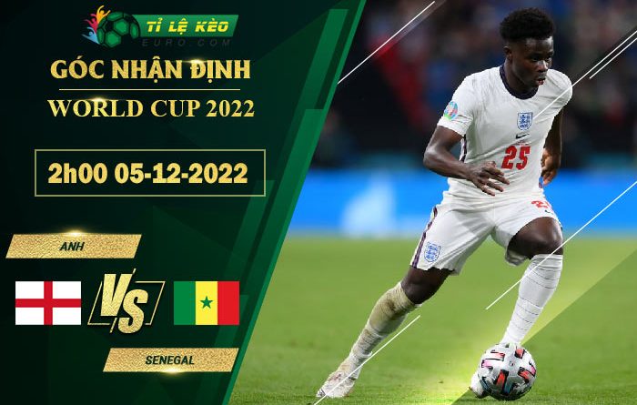 soi kèo Anh vs Senegal
