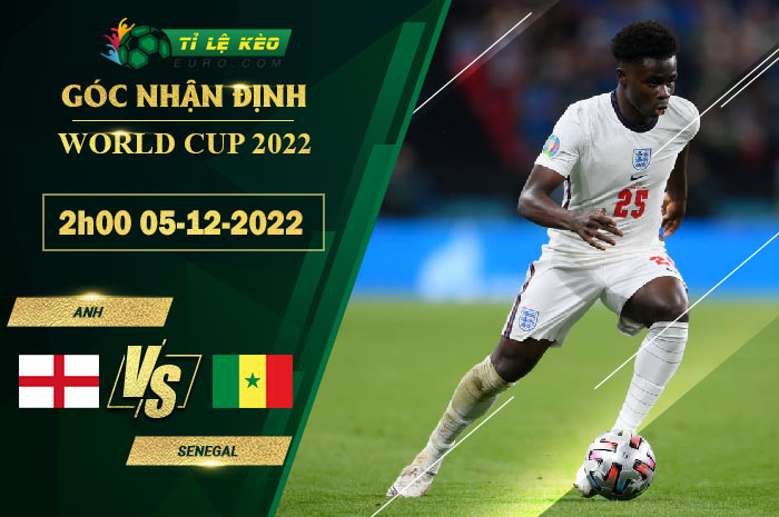 soi kèo Anh vs Senegal