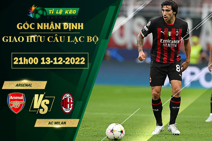soi kèo Arsenal vs AC Milan