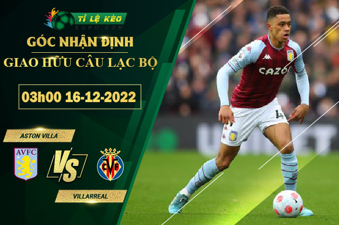 soi kèo Aston Villa vs Villarreal