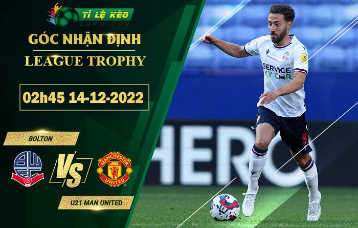 soi kèo Bolton vs U21 Man United