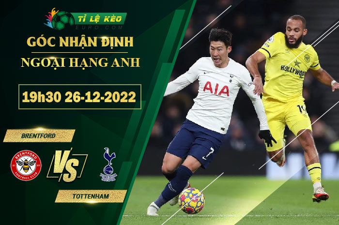 soi kèo Brentford vs Tottenham