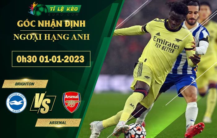 soi kèo Brighton vs Arsenal