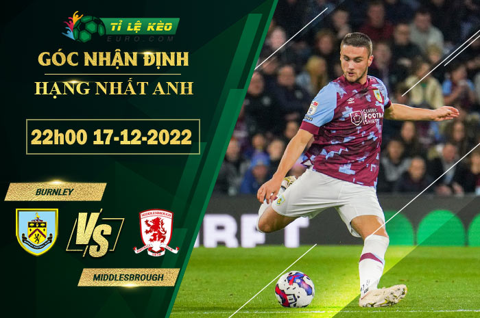 soi kèo Burnley vs Middlesbrough