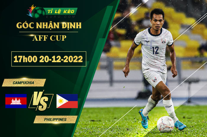 soi kèo Campuchia vs Philippines