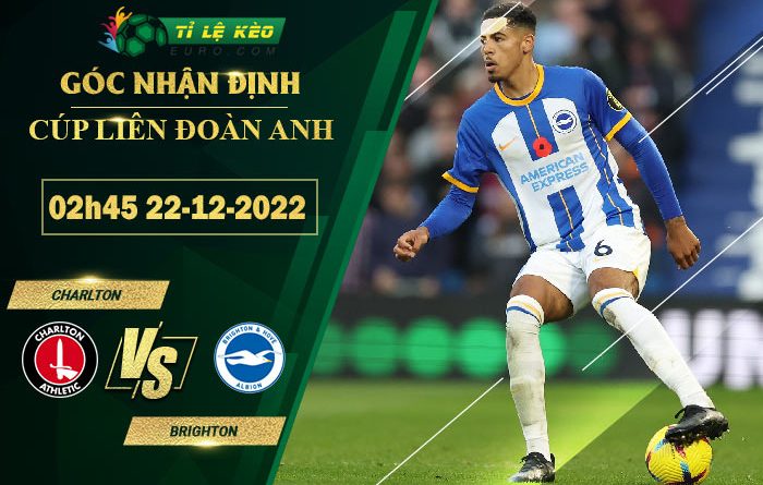soi kèo Charlton vs Brighton