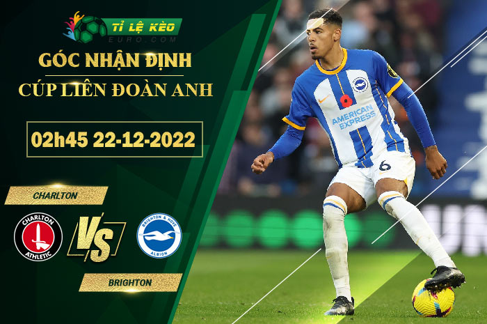 soi kèo Charlton vs Brighton
