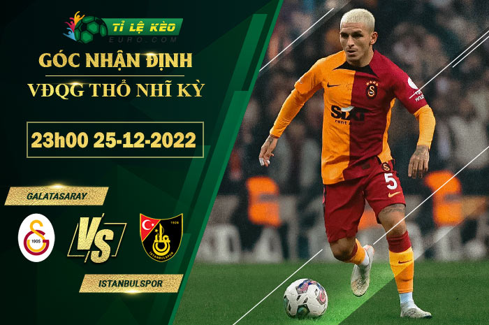 soi kèo Galatasaray vs Istanbulspor