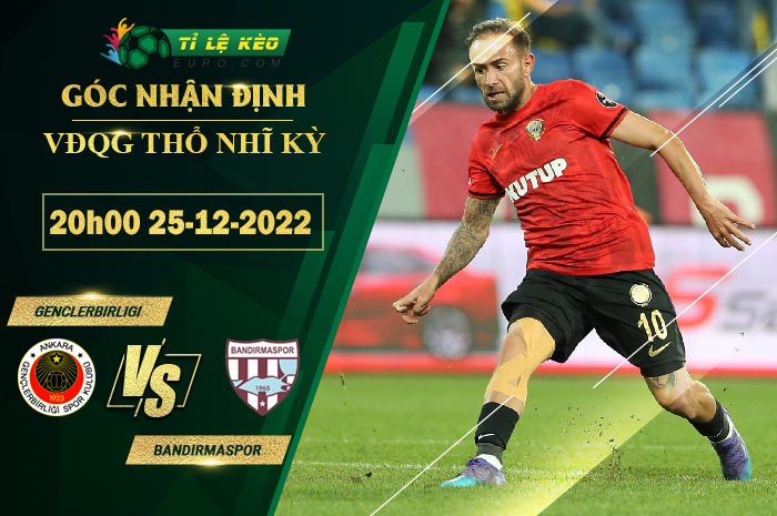 soi kèo Genclerbirligi vs Bandirmaspor