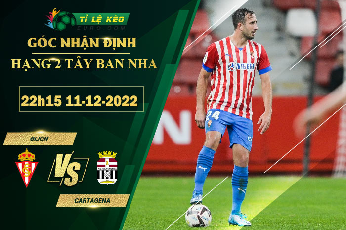 soi kèo Gijon vs Cartagena