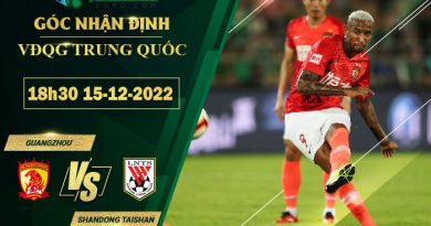 soi kèo Guangzhou vs Shandong Taishan