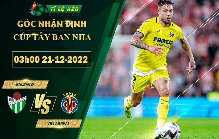 soi kèo Guijuelo vs Villarreal