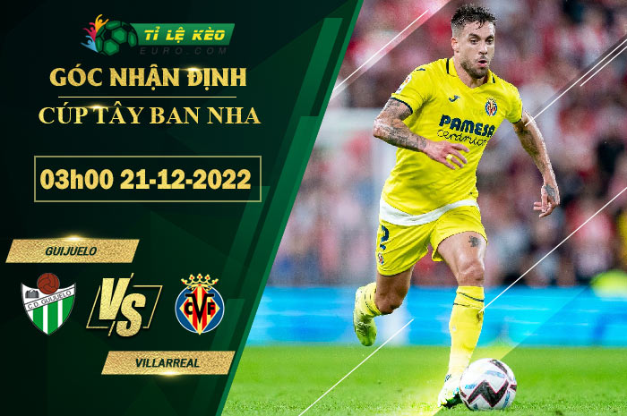 soi kèo Guijuelo vs Villarreal
