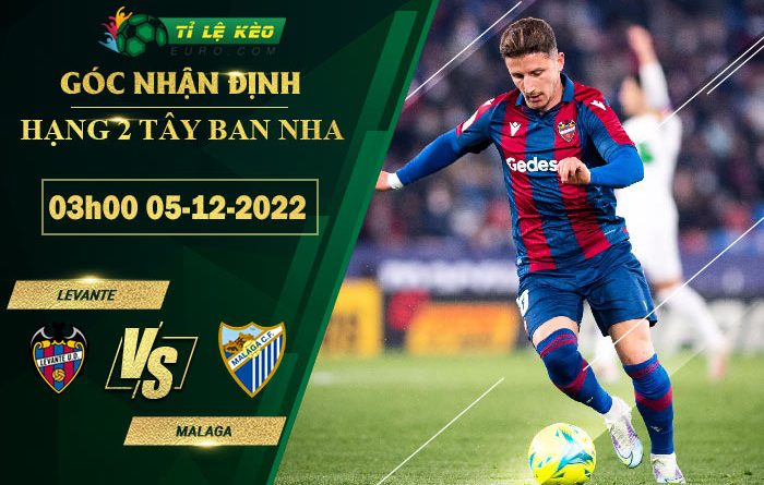 soi kèo Levante vs Malaga