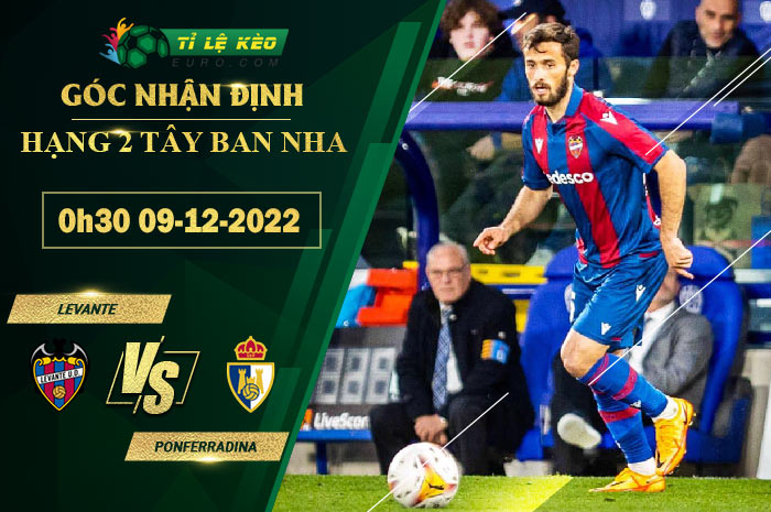 soi kèo Levante vs Ponferradina