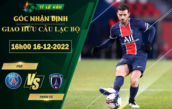 soi kèo PSG vs Paris FC