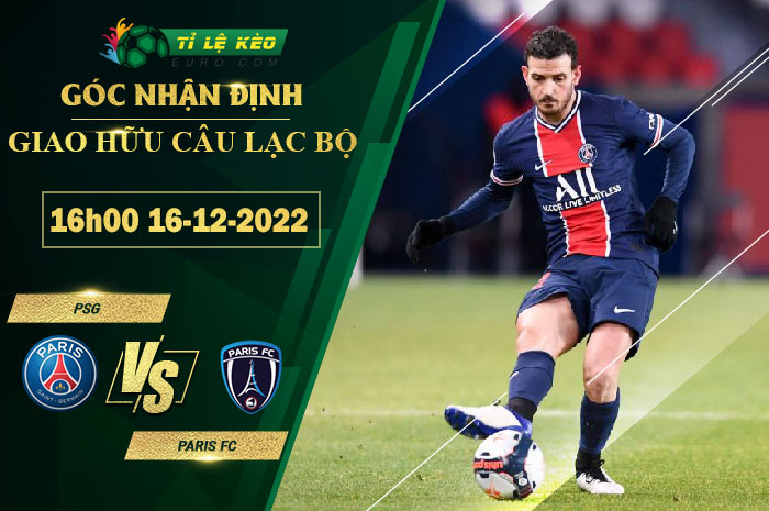 soi kèo PSG vs Paris FC