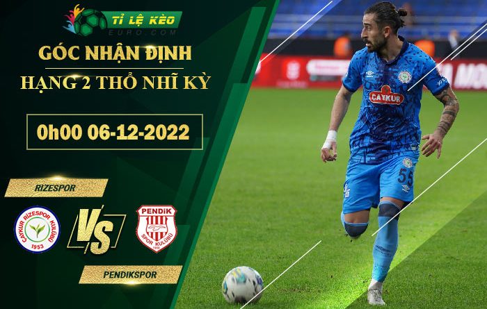 soi kèo Rizespor vs Pendikspor