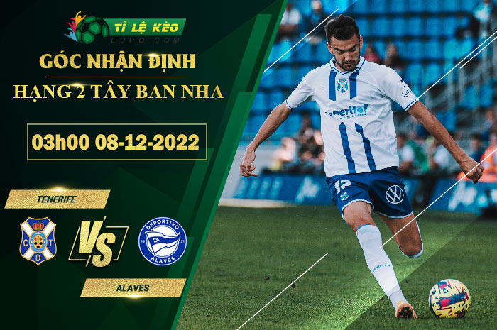 soi kèo Tenerife vs Alaves