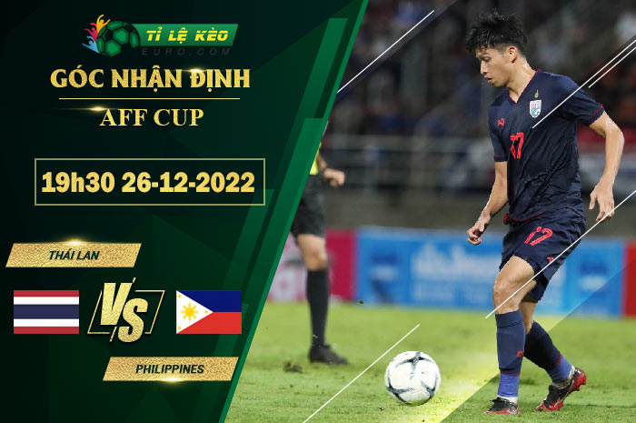 soi kèo Thái Lan vs Philippines