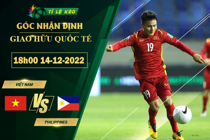 soi kèo Việt Nam vs Philippines
