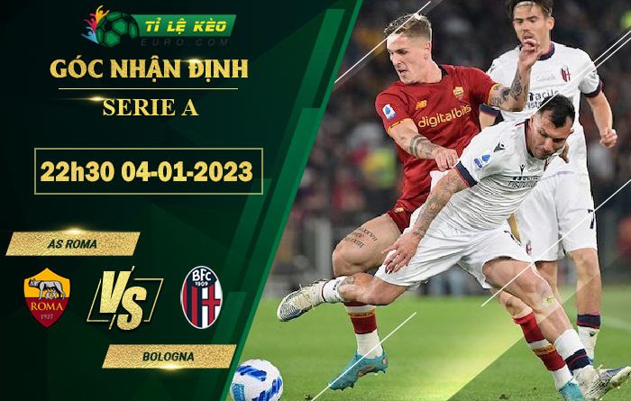 soi kèo AS Roma vs Bologna