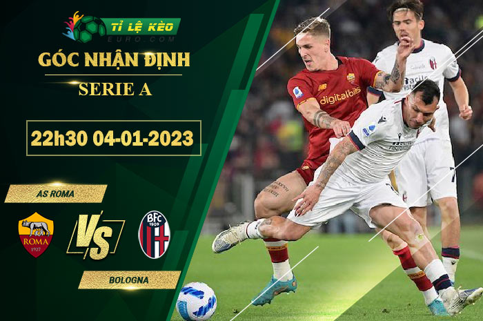 soi kèo AS Roma vs Bologna
