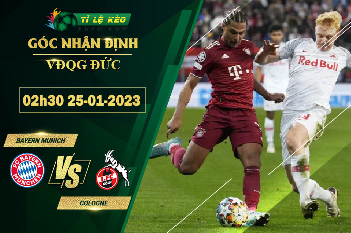 soi kèo Bayern Munich vs Cologne