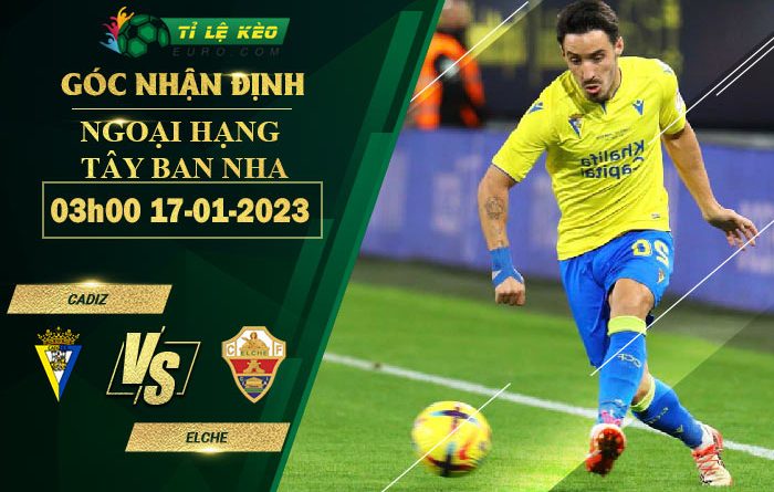 soi kèo Cadiz vs Elche