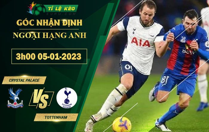 soi kèo Crystal Palace vs Tottenham