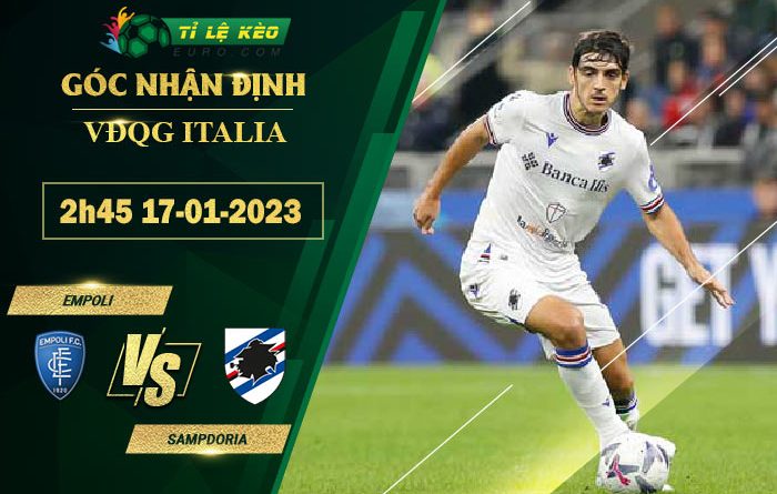 soi kèo Empoli vs Sampdoria