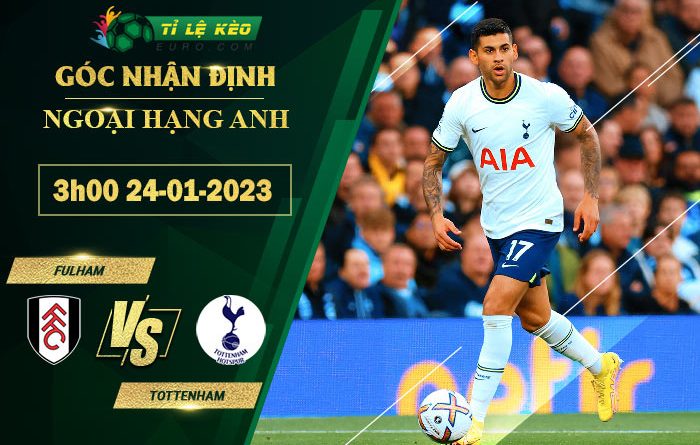 soi kèo Fulham vs Tottenham