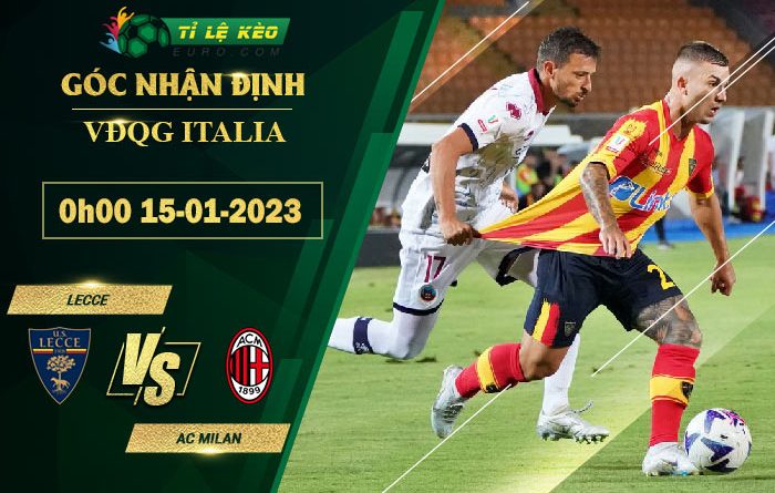 soi kèo Lecce vs AC Milan